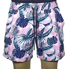 GENERICO - Short Estampado Hombre - Rosa