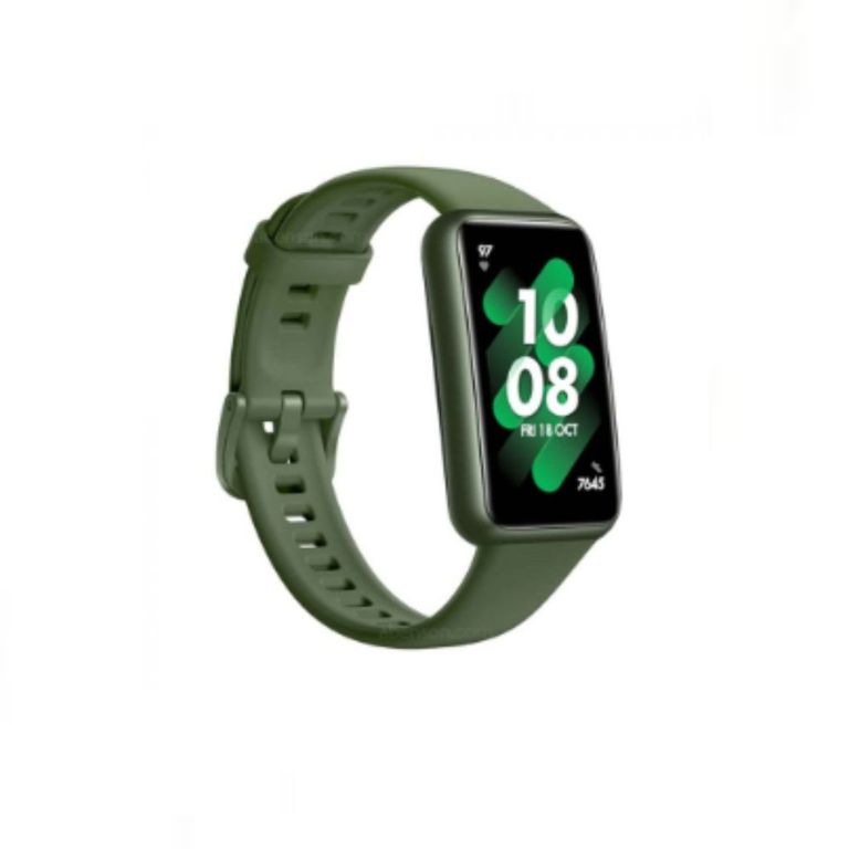 Correa de Silicona Para Huawei Band 6 - VERDE.