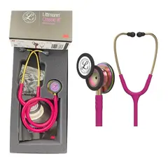 LITTMANN - Estetoscopio Classic III Acabado arcoíris color frambuesa