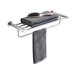 IMPORTADO MC - ELEGANTE TOALLERO BRILLANTE ACERO MATE SUS 304