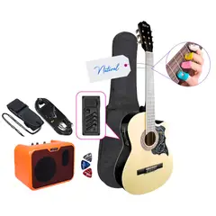 GENERICO - PACK ELECTROACUSTICO NYLON NATURAL