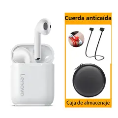 LENOVO - LP2 Audífonos TWS y Bolsa de almacenamiento-Blanco
