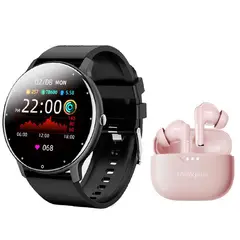 LENOVO - Audífonos LP3 Pro De Tws-Negro y Toumi Fit 2 watch-Rosa