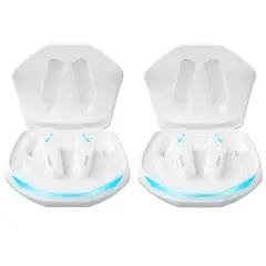 LENOVO - Set 2 De Audífonos GM2 PRO Bluetooth 5.3 Earphone-Blanco