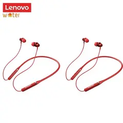 LENOVO - Set 2 De HE05 Audifonos Bluetooth-Rojo