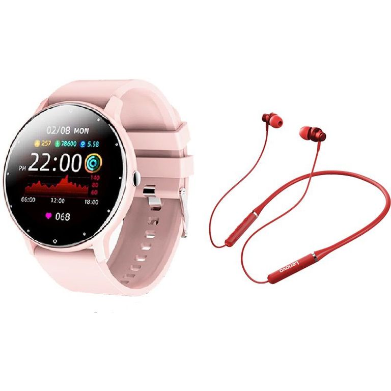 Audífonos HE05 Tws y Toumi Watch Fit 2 Reloj inteligente