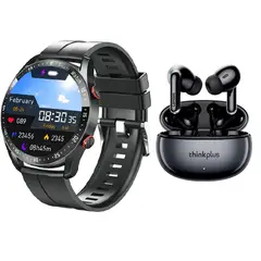 LENOVO - Audífonos XT88 De Tws-Girs y Toumi GT-X watch-Negro