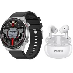 LENOVO - Audífonos XT88 De Tws-Blanco y Toumi Watch DT3 Pro Max-Negro