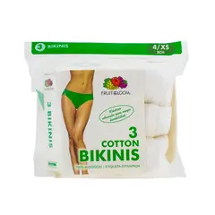 FRUIT OF THE LOOM - BIKINI FOTL PACK DE 3 UND