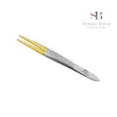 EUPHORIA - Pinzas Depilatoria con Punta Fina de Acero Inoxidable Quirúrgico