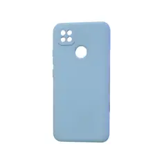 GENERICO - Case celeste para celular Redmi 9C - silicona