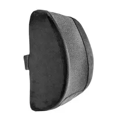 GENERICO - MONTECH - Cojín Lumbar de Espuma Viscoelástica para Silla de Oficina