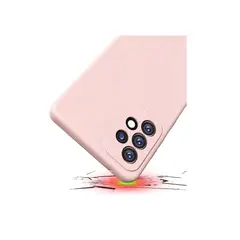 GENERICO - Case rosado para celular A53 - silicona