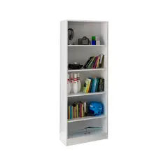 BONNO - Librero Biblioteca Cork Blanco