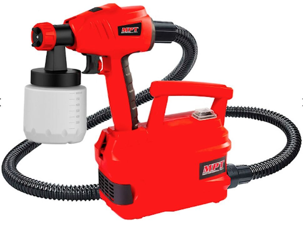 PULVERIZADOR ELÉCTRICO PARA PINTAR 500W PROFESIONAL MPT TOOLS