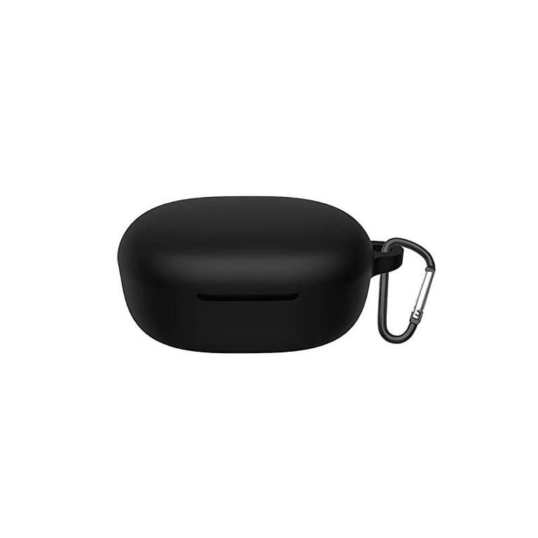Funda Silicona Para Xiaomi Redmi Buds 4 Lite - NEGRO.