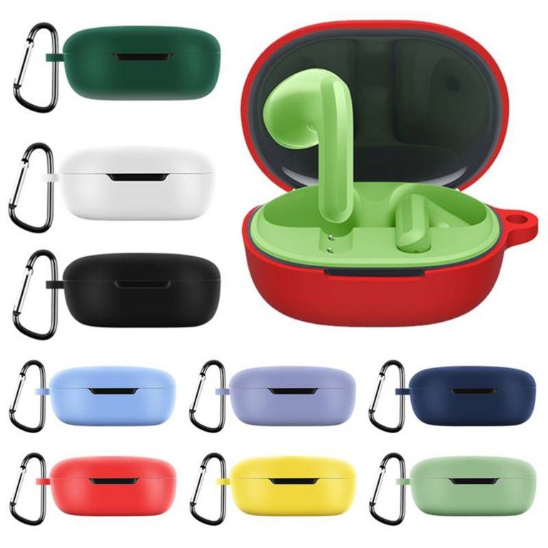 Funda Silicona Para Xiaomi Redmi Buds 4 Lite - VERDE.