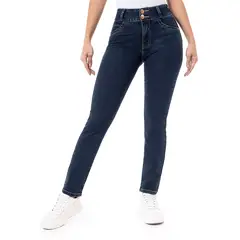 Pionier - Pantalon Clasico Denim Stretch Larissa Mujer
