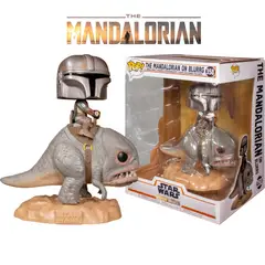 FUNKO - Pop Deluxe The Mandalorian On Blurrg - Star Wars 358
