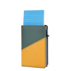 BAELLERRY - Billetera Hombre Cuero PU con Tarjetero PROTECTOR RFID