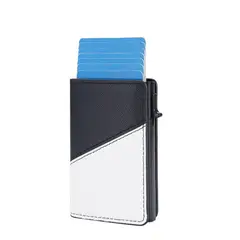 BAELLERRY - Billetera Hombre Cuero PU con Tarjetero PROTECTOR RFID