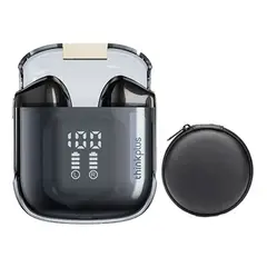 LENOVO - LP6 Pro De Audífonos-Negro y Bolsa de almacenamiento-Negro