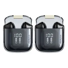 LENOVO - 2pcs LP6 Pro De TWS Auricular bluetooth inalámbrico-Negro