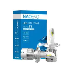 NAOEVO - Focos LED Serie S3 Base 9007 9000LM