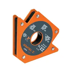 TRUPER - Escuadra magnética 4" para soldar, capacidad 23 kg, Truper.