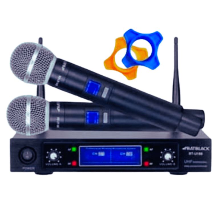 Microfono inalambrico profesional uhf bt-u168
