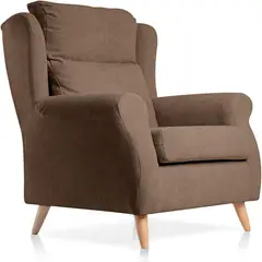 DMUEBLES - Sillon Zaven Marrón