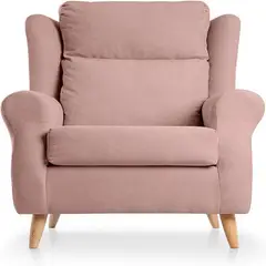 DMUEBLES - Sillon Zaven Rosa
