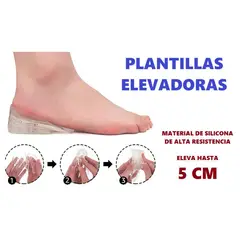 GENERICO - Plantillas Elevadoras De Calzado - Elevate Shoes 5 Cm