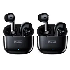 LENOVO - Set 2 De LP40 Pro Auricular Audífonos bluetooth-Negro