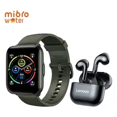 LENOVO - Audífonos LP40 Tws y Mibro C2 watch Reloj inteligente