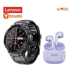 LENOVO - Audífonos LP40 Pro-Verde Tws y Toumi Watch T-MIX