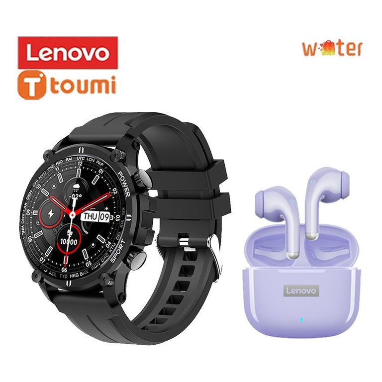 LP40 Pro Audífonos tws y Toumi Watch T-Lite Reloj inteligente