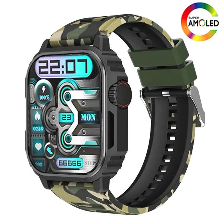 Reloj Inteligente GT-W Pro Bluetooth Smartwatch 2.1 Amoled