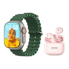 LENOVO - LP40 Pro De Audífonos y Watch S8 Ultra Reloj inteligente