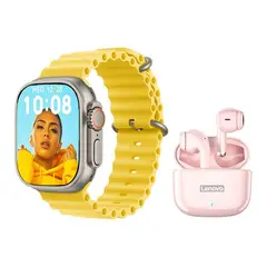 LENOVO - LP40 Pro De Audífonos y Watch S8 Ultra Reloj inteligente