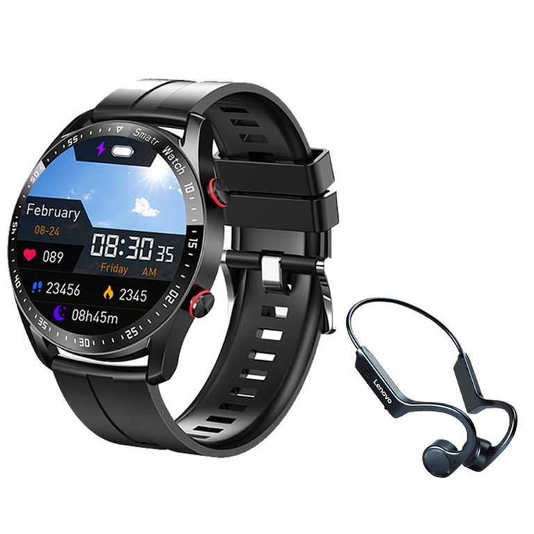 X4 Sport Auriculare TWS y Toumi watch GT-X-Negro