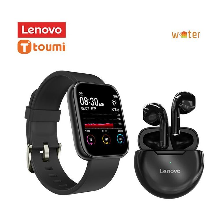 Audífonos X16 Tws y Toumi watch Reloj inteligente