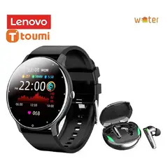 LENOVO - Audífonos XT92 Tws y Toumi Fit 2 watch Reloj inteligente
