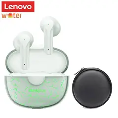LENOVO - XT95 Pro Audífonos TWS-Blanco y Bolsa de almacenamiento