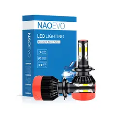 NAOEVO - Focos LED Serie K2 Base H7 9000LM