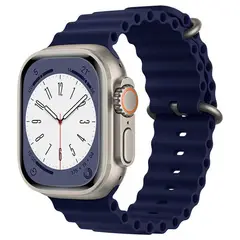 GENERICO - CORREA OCEAN PARA SMARTWATCH Y APPLEWATCH 42 A 49MM AZUL