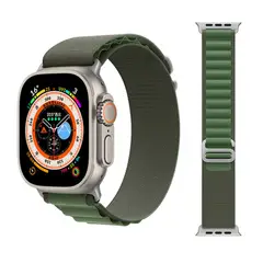 GENERICO - Correa Alpine Loop para AppleWatch y Smartwatch Verde