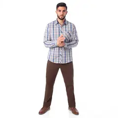 Pionier - Pantalon Clasico Drill Stretch Beckham New. Hombre