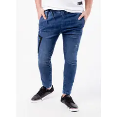 XERO TOLERANCE - Jogger Denim Stretch Lebrond Hombre
