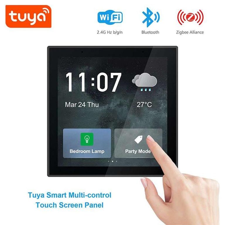 Panel de Control Inteligente TUYA Smart WiFi LCD 4 pulgadas PST-T6E